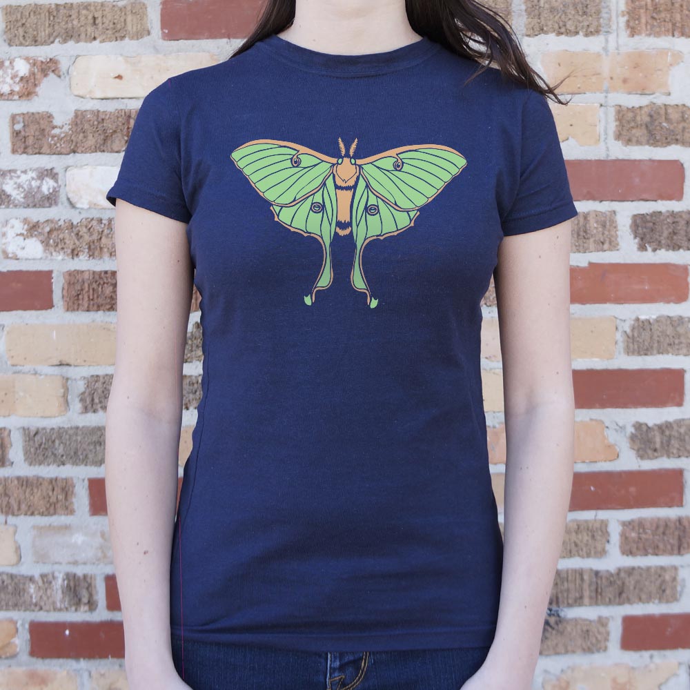 Luna Moth T-Shirt (Ladies)