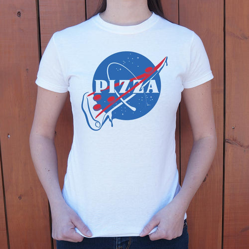 NASA Pizza Slice T-Shirt (Ladies)