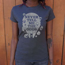 Load image into Gallery viewer, Never Tell Me The Odds T-Shirt (Ladies)