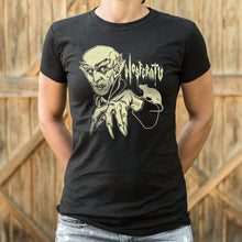 Load image into Gallery viewer, Nosferatu T-Shirt (Ladies)