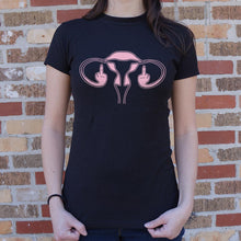 Load image into Gallery viewer, Ovaries FU T-Shirt (Ladies)