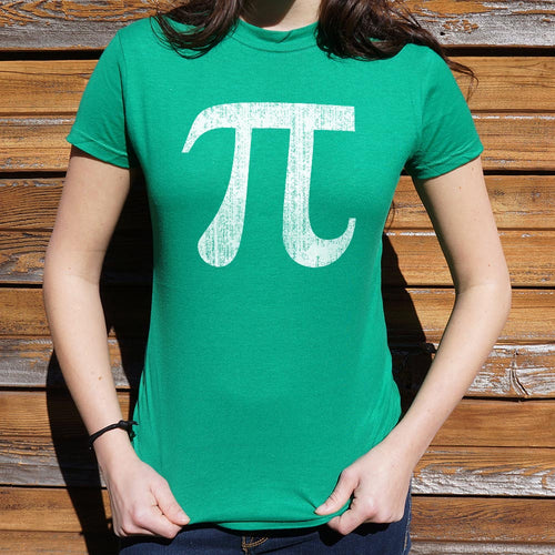 Pi Symbol T-Shirt (Ladies)