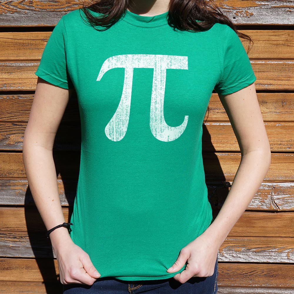 Pi Symbol T-Shirt (Ladies)