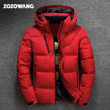 Load image into Gallery viewer, ZOZOWANG High Quality White Duck Thick Down Jacket men coat Snow parkas male Warm Brand Clothing winter Down Jacket Outerwear