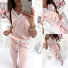 Load image into Gallery viewer, Autumn Winter Fashion Women set Clothing Casual Women sweatshirt +pants 2 pieces Set tracksuit hoodie Casual Warm Suit