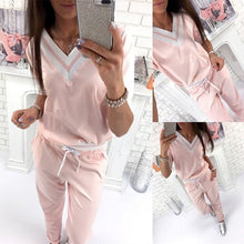 Load image into Gallery viewer, Autumn Winter Fashion Women set Clothing Casual Women sweatshirt +pants 2 pieces Set tracksuit hoodie Casual Warm Suit