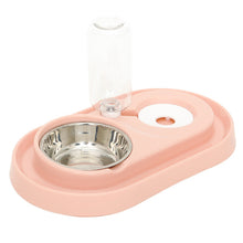 Load image into Gallery viewer, Hoopet Cat Bowl Dog Water Feeder Bowl Cat Kitten Drinking Fountain Food Dish Pet Bowl Goods
