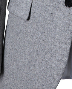 Men's Tailor Made woolen Wedding Dress Suit Classic Groom Wear Tuxedo (Jacket pants vest)