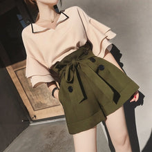 Load image into Gallery viewer, New Fashion Summer Plus Size Women&#39;s Sets Womens Suit Women Outfit Two Piece Set Top And Pants Tracksuit Women 2 Piece Set Women