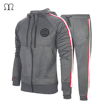 Load image into Gallery viewer, Tracksuit For Men 2 Pieces Set New Fashion Jacket Sportswear Men Tracksuit Hoodie Spring Autumn Men Brand Clothes Hoodies+Pants