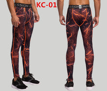 Load image into Gallery viewer, Mens Joggers Camouflage Compression Pants Men Camo Pants Tights Leggings Fitness Trousers Brand Clothing Sweatpants Pantalon
