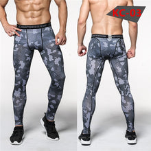 Load image into Gallery viewer, Mens Joggers Camouflage Compression Pants Men Camo Pants Tights Leggings Fitness Trousers Brand Clothing Sweatpants Pantalon
