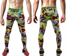 Load image into Gallery viewer, Mens Joggers Camouflage Compression Pants Men Camo Pants Tights Leggings Fitness Trousers Brand Clothing Sweatpants Pantalon