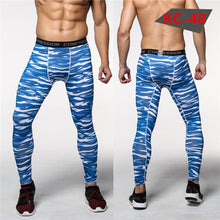 Load image into Gallery viewer, Mens Joggers Camouflage Compression Pants Men Camo Pants Tights Leggings Fitness Trousers Brand Clothing Sweatpants Pantalon