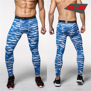 Mens Joggers Camouflage Compression Pants Men Camo Pants Tights Leggings Fitness Trousers Brand Clothing Sweatpants Pantalon