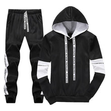 Load image into Gallery viewer, Winter Casual Hooded Men Coat Brand Two Pieces Mens Clothes Thick Hooded Hoodies Jacket + Pant Warm Male Sportswear Tracksuit