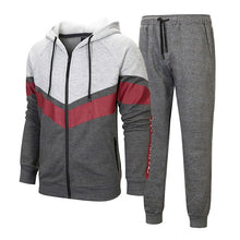 Load image into Gallery viewer, Men Two Pieces Set New Fashion Hooded Sweatshirts Sportswear Men Tracksuit Hoodie Autumn Men Brand Clothes Hoodies+Pants Sets