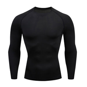 Men's Compressed Long Sleeve Shirt Pants Shorts Fitness MMA Clothing tactical rashguard jiu jitsu crossfit T-Shirt Jogging suits