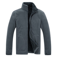 Load image into Gallery viewer, Men Fleece Warm Windbreaker Plus Size XL~6XL 7XL 8XL Coats