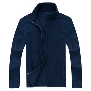 Men Fleece Warm Windbreaker Plus Size XL~6XL 7XL 8XL Coats
