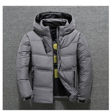 Load image into Gallery viewer, Men Thermal Thick Snow Parka White Duck Down Jacket