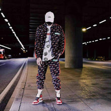Load image into Gallery viewer, New Spring Autumn Tracksuits Men Fashion Harajuku Sportswear 2 Priece Sets Jacket+Pants Sporting Suit Casual Streetwear Clothing