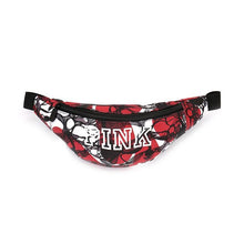 Load image into Gallery viewer, RAISEVERN PINK Letters Print Tank Top Shorts Suit Two Piece Set Sexy Sleeveless Women Outfits Summer Sporting 2 Piece Set