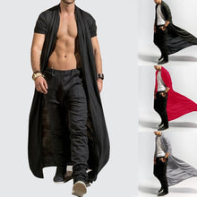 Load image into Gallery viewer, JAYCOSIN Autumn winter men gotico punk rock trench coat long jacket cloak men vintag Cardigans overcoat Outerwear Plus Size 717