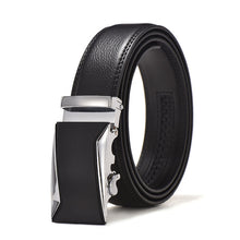 Load image into Gallery viewer, Fashion Brand Leather Belt Business Trouser Strap Pant Ceinture Homme Cowskin Automatic Buckle Cowhide Men Belts