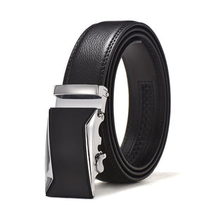 Hot Sale Brand mens belts for men good leather belt cowskin Automatic buckle business trouser strap pant ceinture homme
