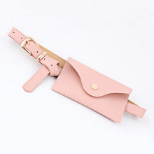 Load image into Gallery viewer, Women Belt With Waist Bag PU Leather Alloy Buckle Phone Pouch Belts for Jeans Pants Dress XRQ88