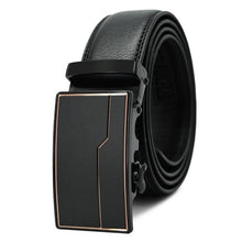 Load image into Gallery viewer, [KURAN] New Brand designer mens belts luxury real leather belts for men metal buckle man Jeans pants genuine leather belt male s