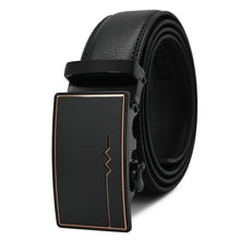 Load image into Gallery viewer, [KURAN] New Brand designer mens belts luxury real leather belts for men metal buckle man Jeans pants genuine leather belt male s