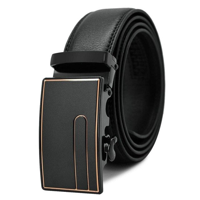 [KURAN] New Brand designer mens belts luxury real leather belts for men metal buckle man Jeans pants genuine leather belt male s