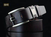 Load image into Gallery viewer, Luxury Brand Pin Buckle Belt High Quality Mens Belt Gift for Business Men Pants Gentleman Luxury Belt Waist Band G