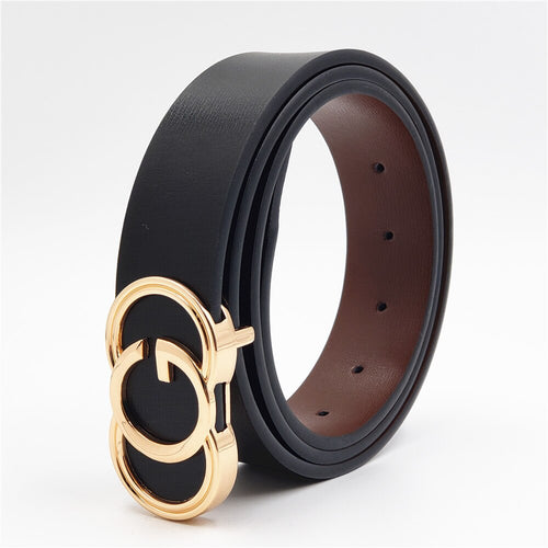 G Buckle Men/Women leather belt