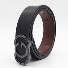 Load image into Gallery viewer, G Buckle Men/Women leather belt