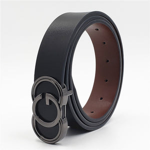 G Buckle Men/Women leather belt