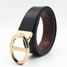 Load image into Gallery viewer, G Buckle Men/Women leather belt