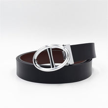 Load image into Gallery viewer, G Buckle Men/Women leather belt