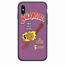 Load image into Gallery viewer, Soft Tpu Back Protective for iphone xs max case Phone Cover with Rope for iphone 8 case iPhone 8 Plus case Black TPU Backwoods