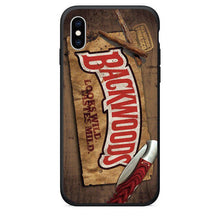 Load image into Gallery viewer, Soft Tpu Back Protective for iphone xs max case Phone Cover with Rope for iphone 8 case iPhone 8 Plus case Black TPU Backwoods