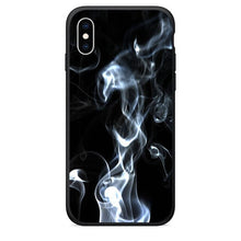 Load image into Gallery viewer, Soft Tpu Back Protective for iphone xs max case Phone Cover with Rope for iphone 8 case iPhone 8 Plus case Black TPU Backwoods