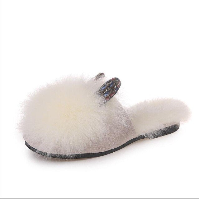 Women slippers buckle real leather slides shoes solid thick sole heels beach sandals women outside flip flops summer
