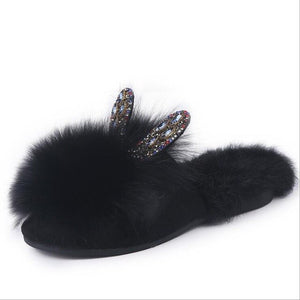 Women slippers buckle real leather slides shoes solid thick sole heels beach sandals women outside flip flops summer