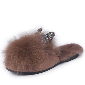 Women slippers buckle real leather slides shoes solid thick sole heels beach sandals women outside flip flops summer