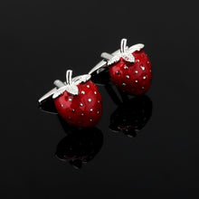 Load image into Gallery viewer, High quality men&#39;s series of other red Cufflinks / glasses / coke bottle / Cross / music symbols / extinguisher Cufflinks