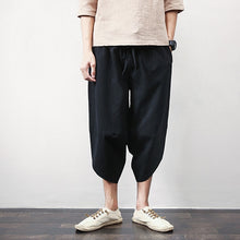 Load image into Gallery viewer, Punk Street Star Male Cross Pants Low Rise Lantern Pants Men Ultralarge Harem print Pants Hiphop Jogger Trousers harem pants
