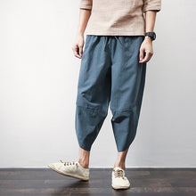 Load image into Gallery viewer, Punk Street Star Male Cross Pants Low Rise Lantern Pants Men Ultralarge Harem print Pants Hiphop Jogger Trousers harem pants