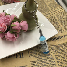 Load image into Gallery viewer, New Handmade Resin Wine Bottle Key Chains Unisex